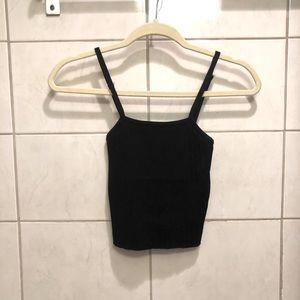 Ribbed Cropped Tank